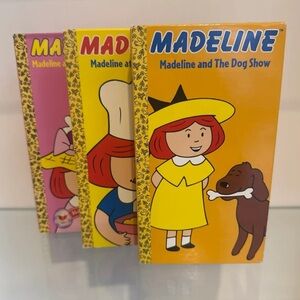 Madeline VHS Tapes